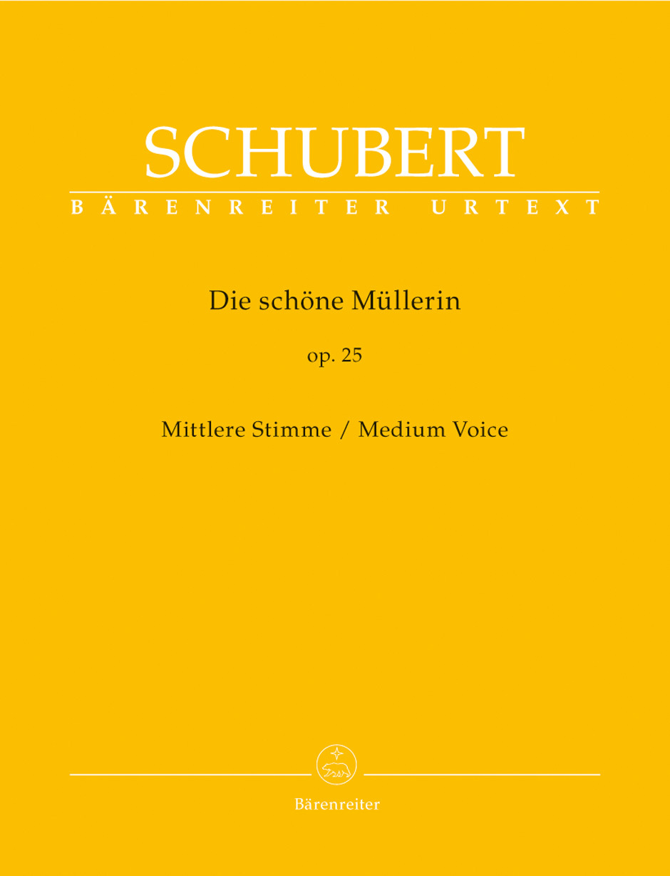 Cover: 9790006539697 | Die schöne Müllerin op.25, Lieder, Mittlere Stimme und Klavier,...