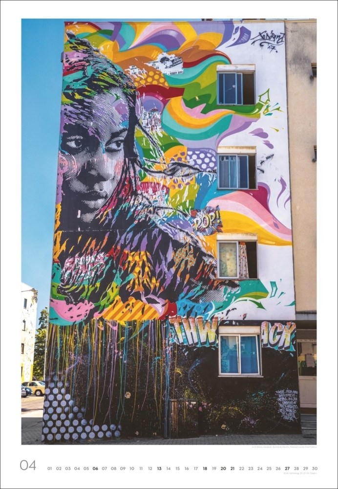 Bild: 9783756408801 | Street Art Posterkalender 2025 | Michael Harker | Kalender | 14 S.