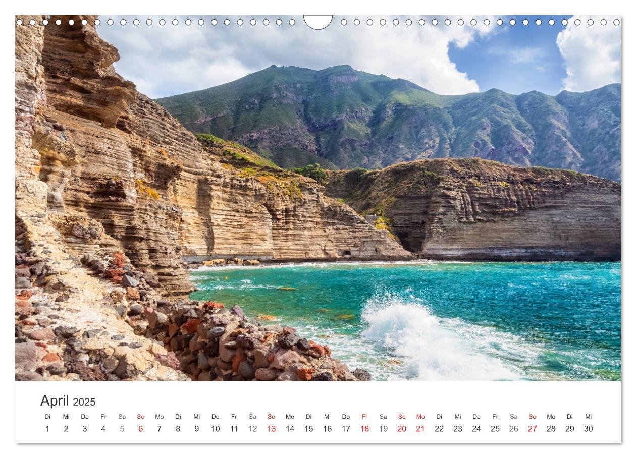 Bild: 9783435183197 | Liparische Inseln - Vulkane im Mittelmeer (Wandkalender 2025 DIN A3...