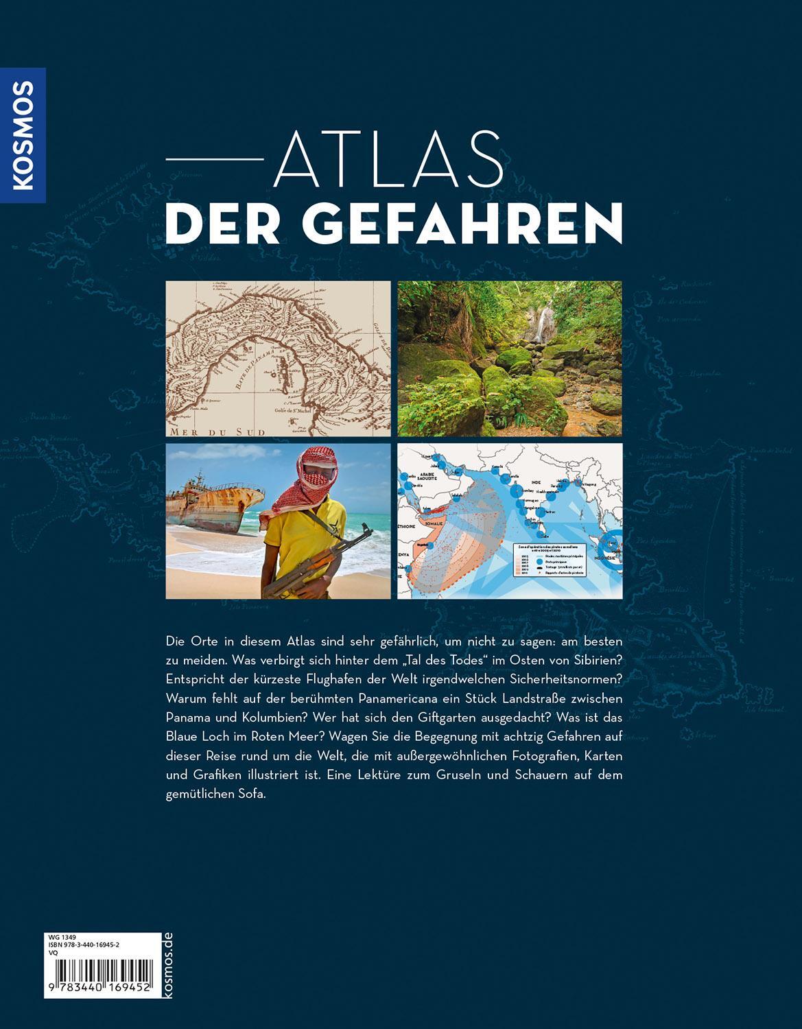 Rückseite: 9783989040076 | Atlas der Gefahren | Ophélie Chavaroche (u. a.) | Buch | 256 S. | 2020