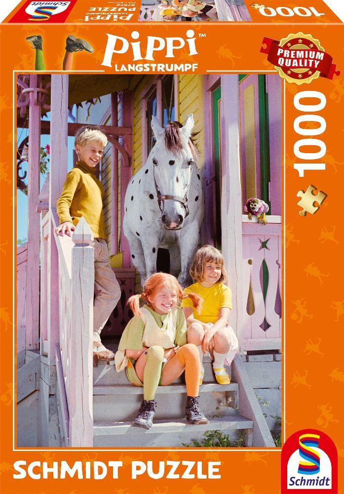 Cover: 4001504575724 | Pippi und ihre Freunde | Puzzle Pipi Langstrumpf 1.000 Teile | Spiel