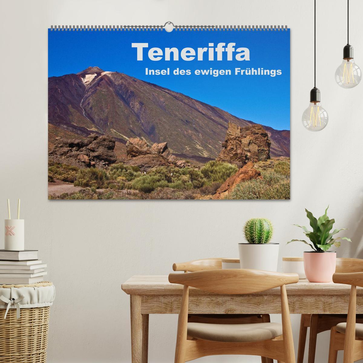 Bild: 9783435668823 | Teneriffa - Insel des ewigen Frühlings (Wandkalender 2025 DIN A2...