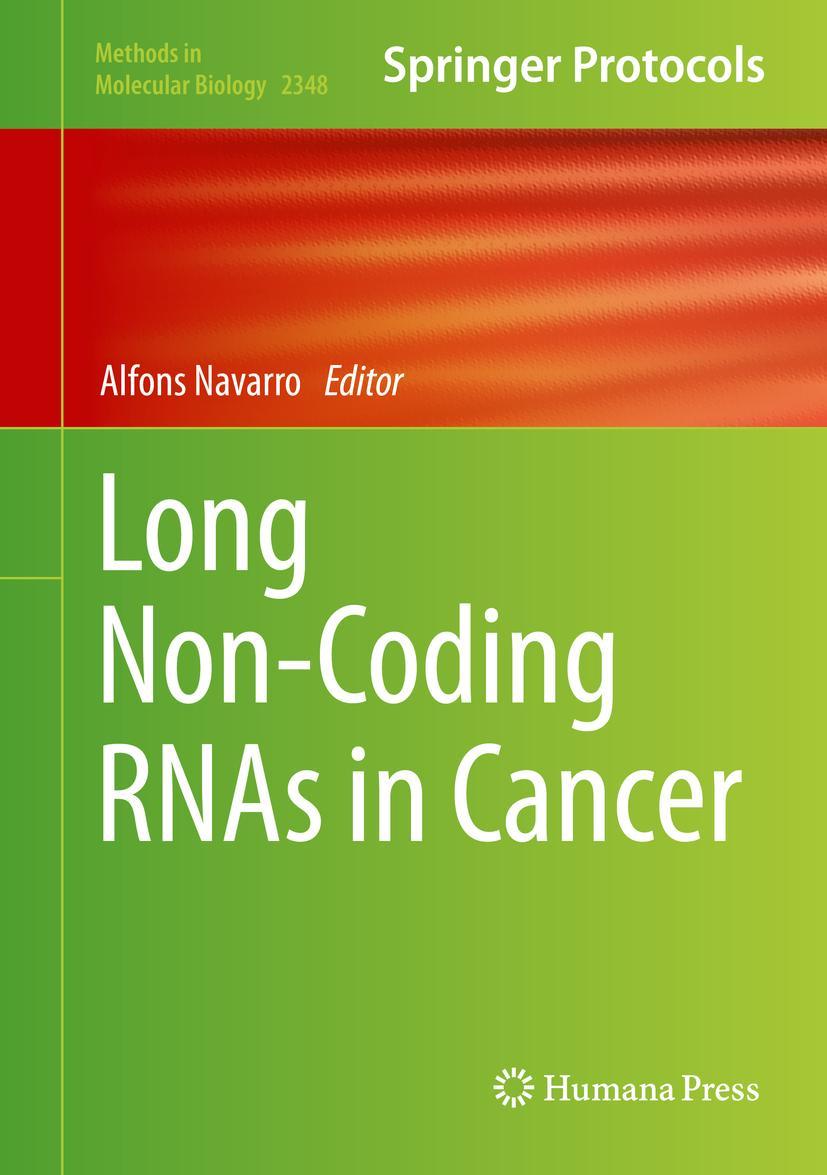 Cover: 9781071615805 | Long Non-Coding RNAs in Cancer | Alfons Navarro | Buch | xii | 2021