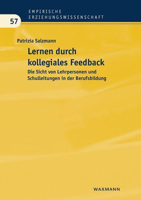 Cover: 9783830932284 | Lernen durch kollegiales Feedback | Patrizia Salzmann | Taschenbuch