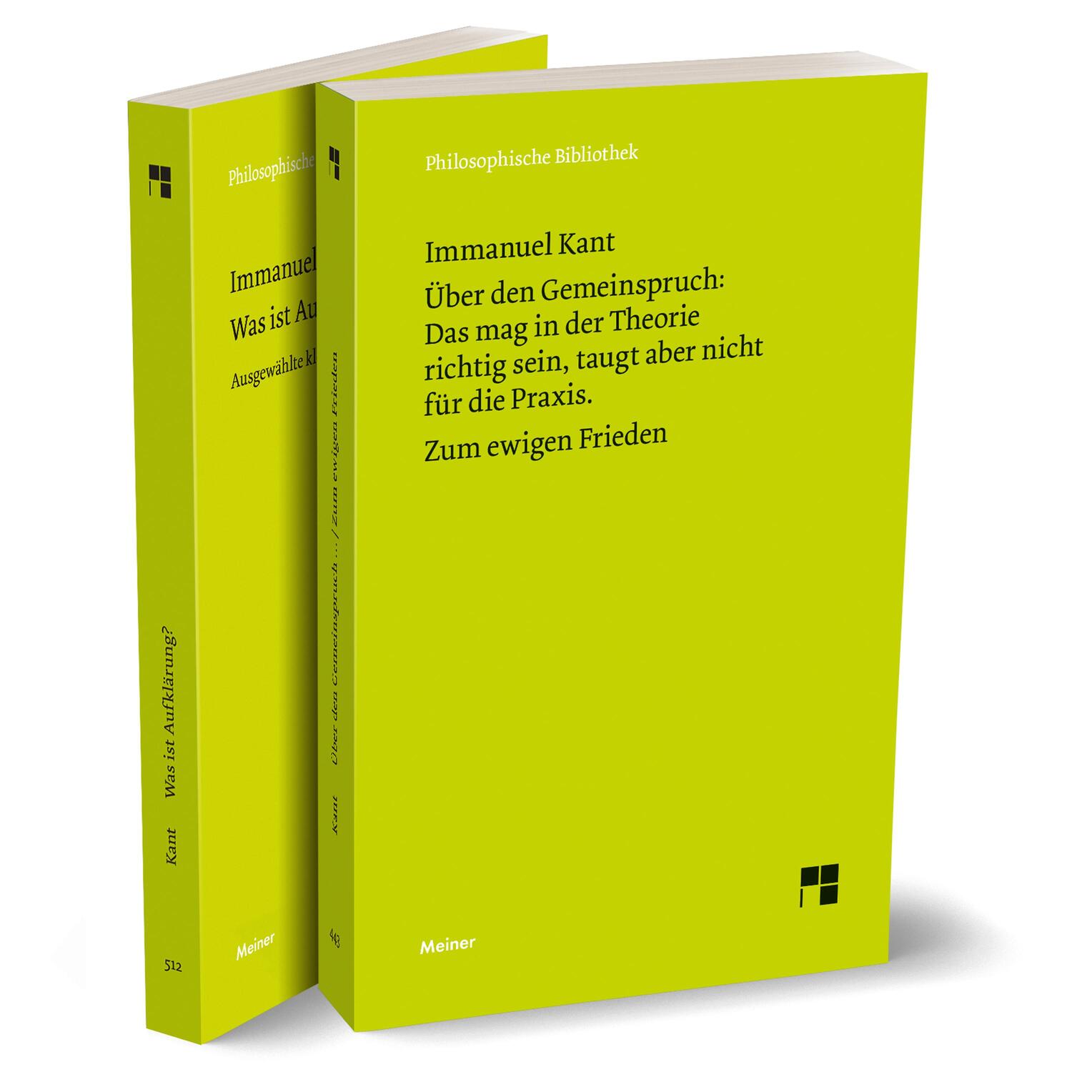 Cover: 9783787346479 | Kleine Schriften (Set) | Immanuel Kant | Taschenbuch | IC | Deutsch