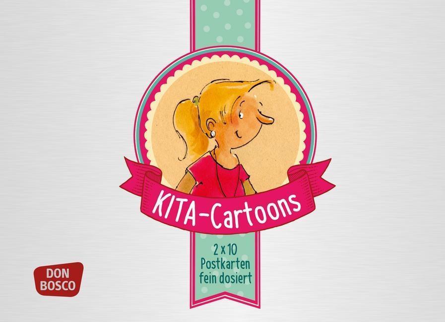 Cover: 4260179512629 | Kita-Cartoons | Postkartenbuch, -satz | 20 S. | Deutsch | 2015