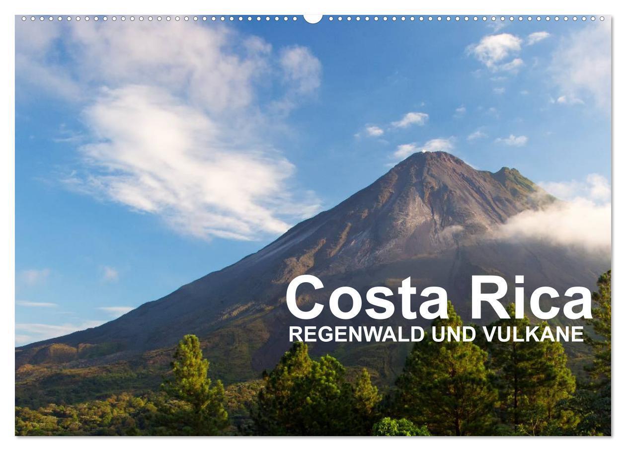 Cover: 9783383436062 | Costa Rica - Regenwald und Vulkane (Wandkalender 2024 DIN A2 quer),...