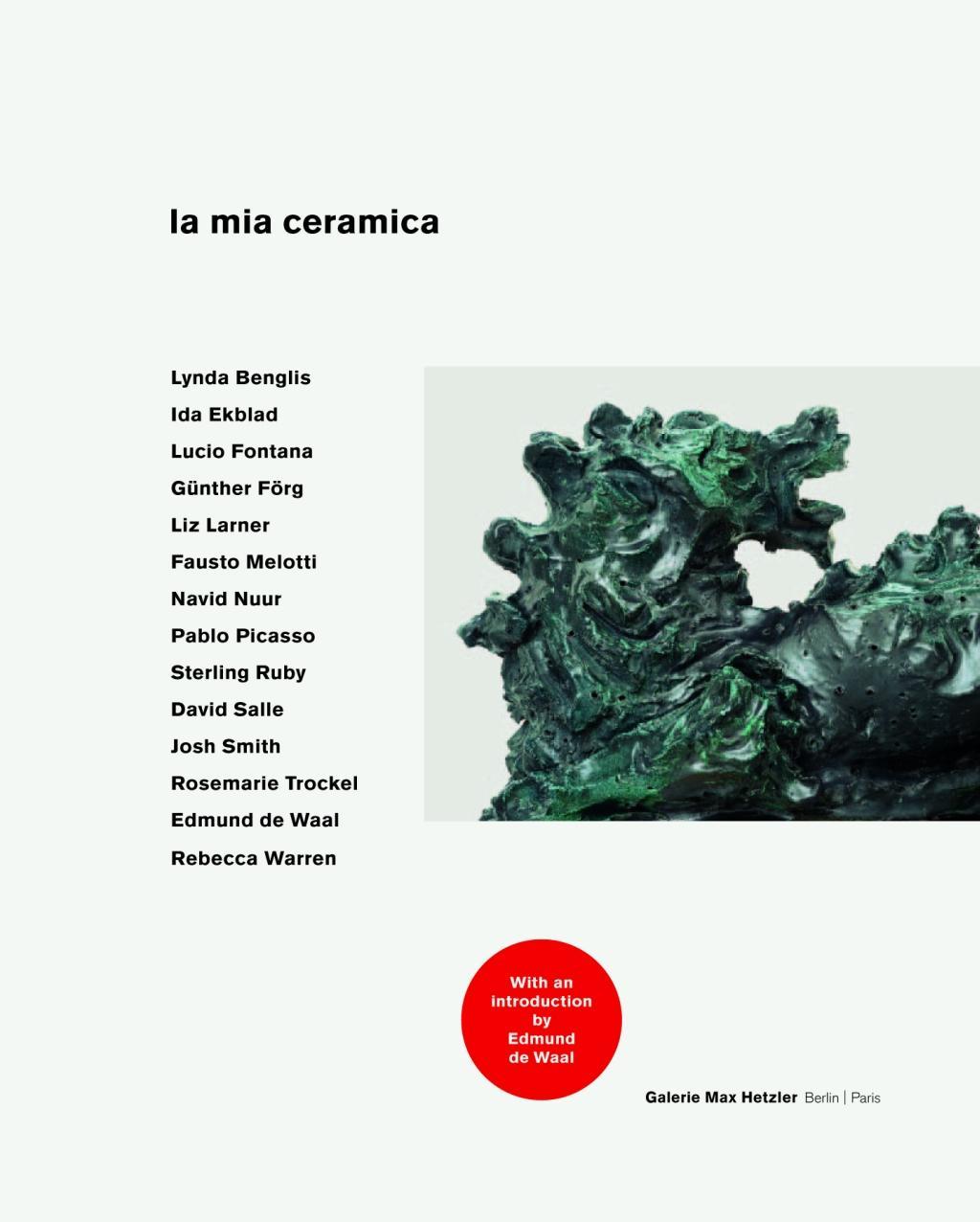 Cover: 9783935567893 | La Mia Ceramica | Engl/frz | Edmund De Waal | Buch | 56 S. | Englisch