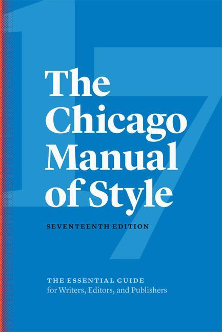 Cover: 9780226287058 | The Chicago Manual of Style | Buch | Gebunden | Englisch | 2017
