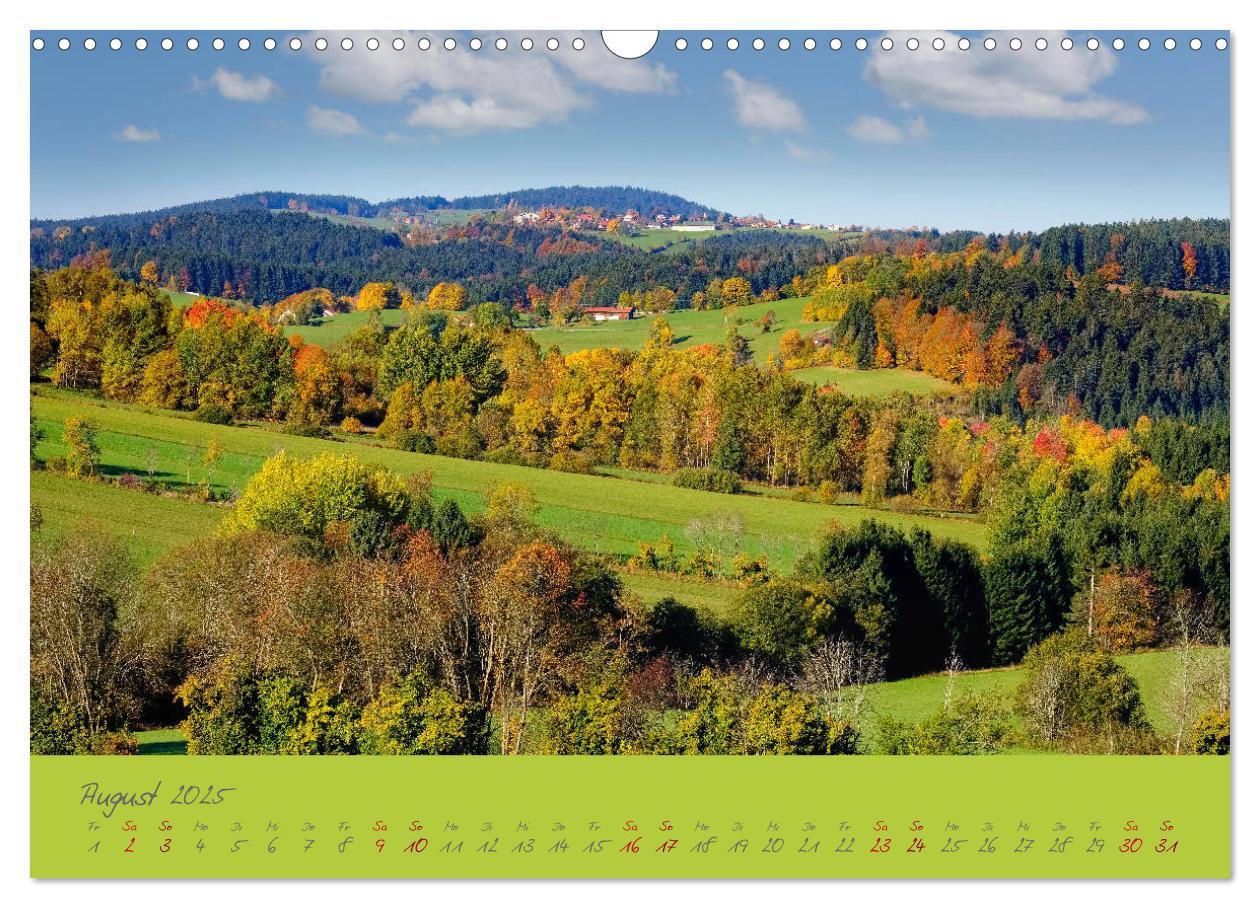 Bild: 9783435193912 | Der Bayerische Wald (Wandkalender 2025 DIN A3 quer), CALVENDO...