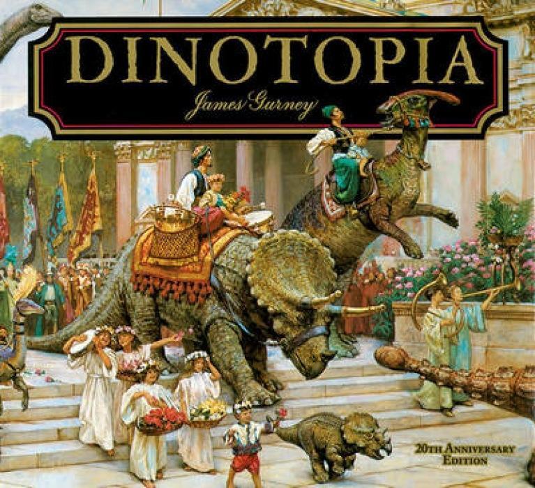 Cover: 9781606600221 | Dinotopia, a Land Apart from Time: 20th Anniversary Edition | Gurney