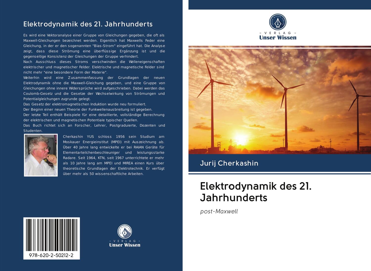 Cover: 9786202502122 | Elektrodynamik des 21. Jahrhunderts | post-Maxwell | Jurij Cherkashin