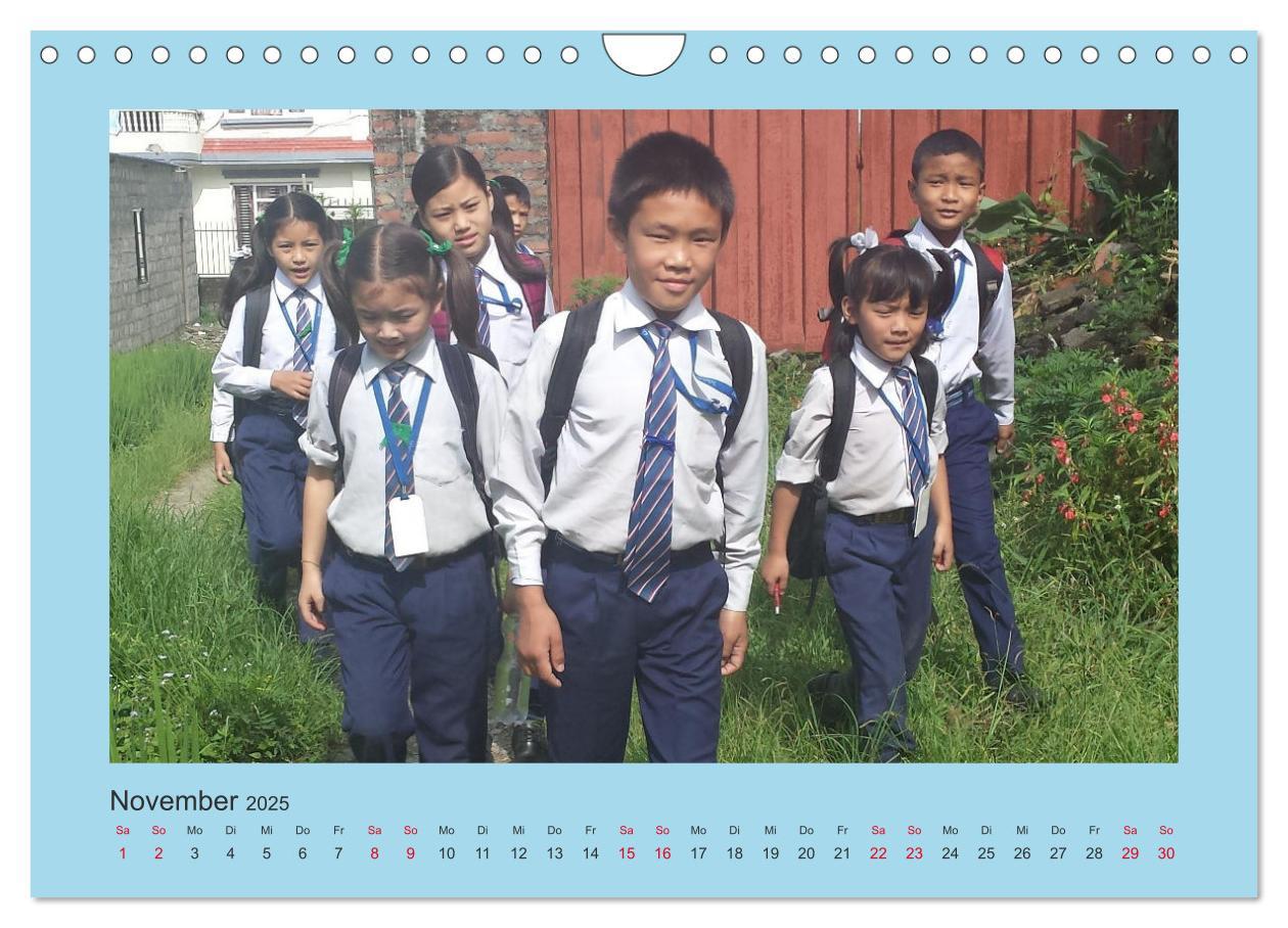 Bild: 9783435219391 | Kalender der Nepal Kinderhilfe e.V. (Wandkalender 2025 DIN A4...