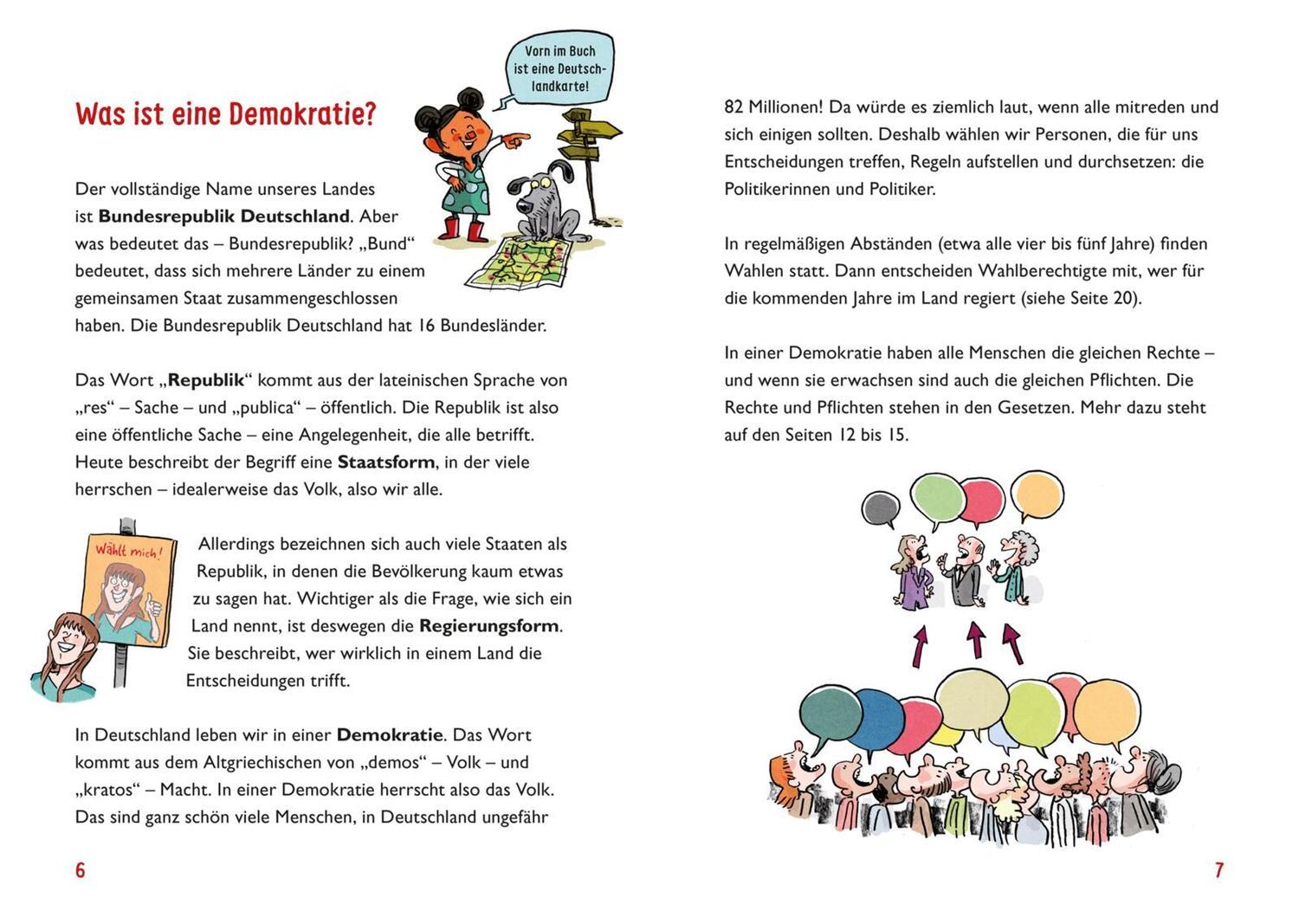 Bild: 9783551254702 | Demokratie für Einsteiger | Anja Reumschüssel | Taschenbuch | 48 S.