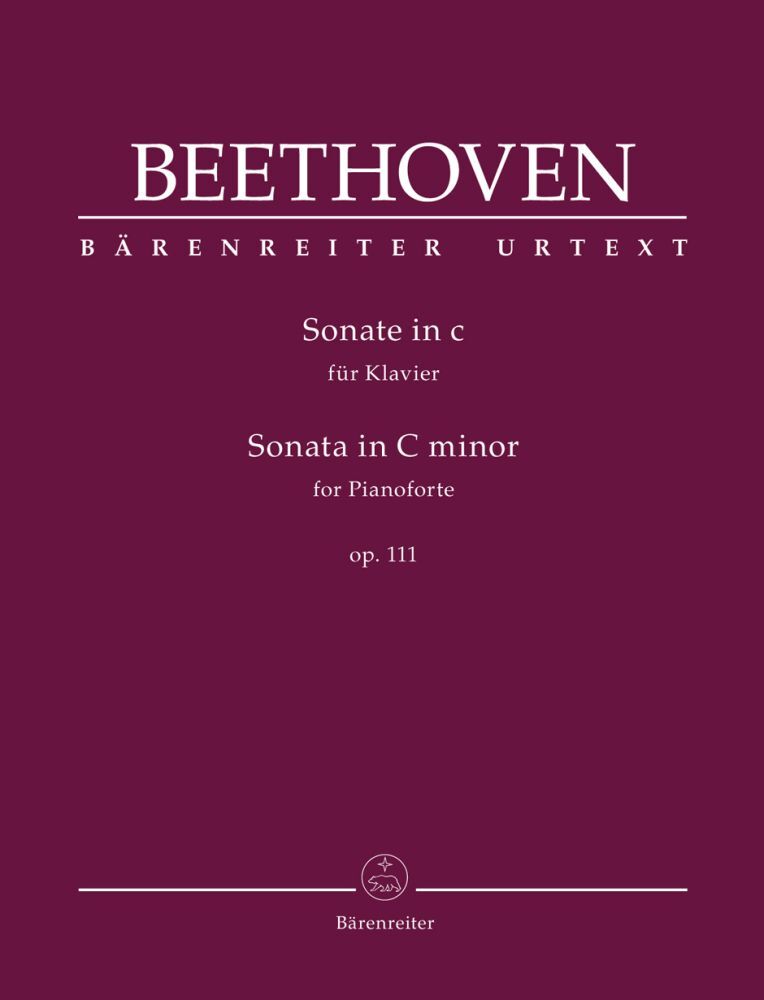 Cover: 9790006561865 | Sonate für Klavier c-Moll op. 111 | Dt/engl, Bärenreiter Urtext | Buch