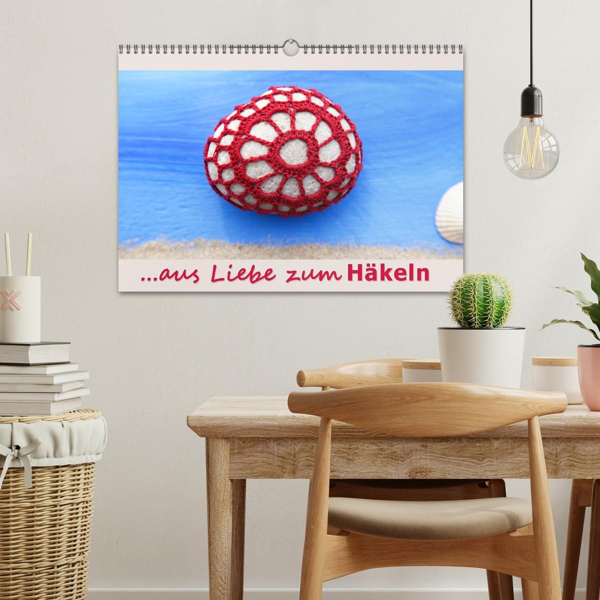 Bild: 9783435209521 | Aus Liebe zum Häkeln (Wandkalender 2025 DIN A3 quer), CALVENDO...