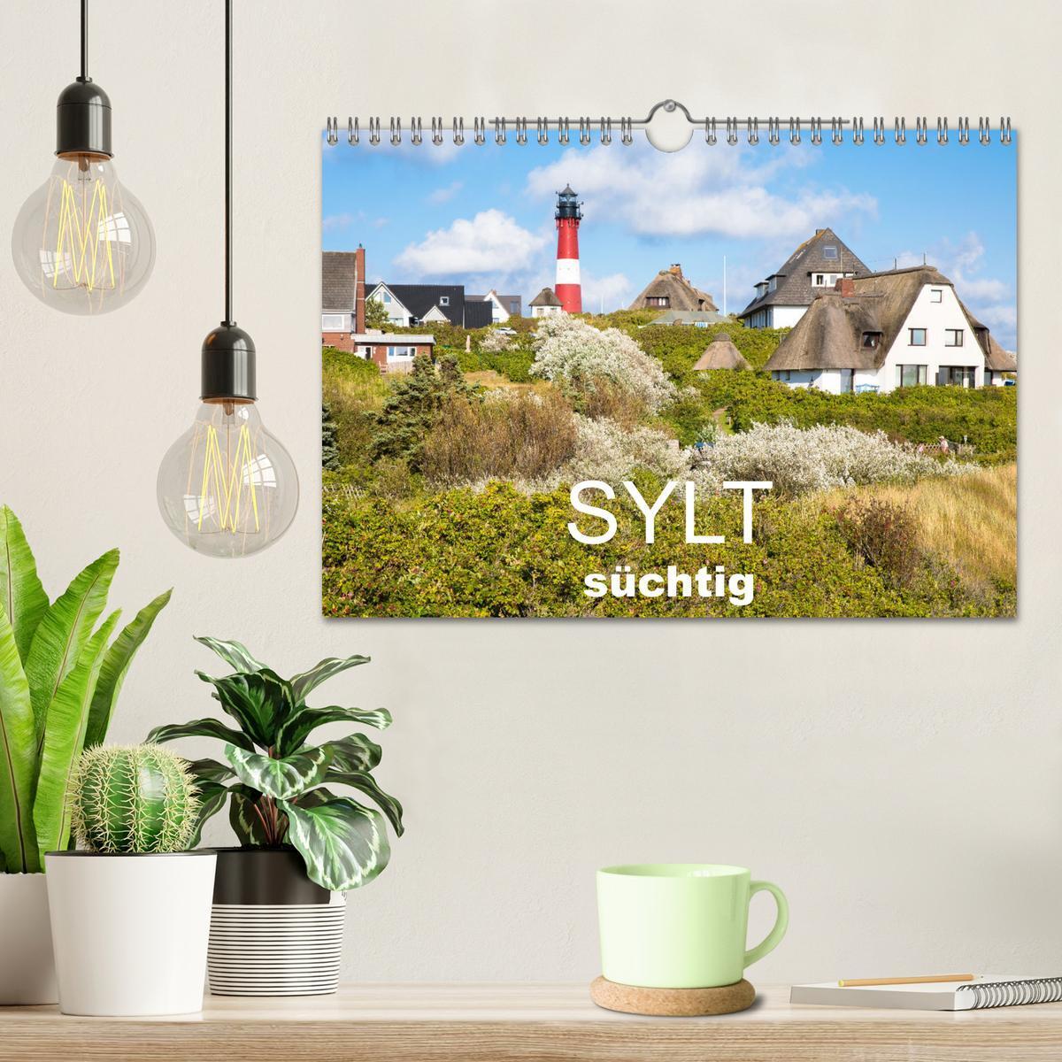 Bild: 9783457214091 | Sylt süchtig (Wandkalender 2025 DIN A4 quer), CALVENDO Monatskalender