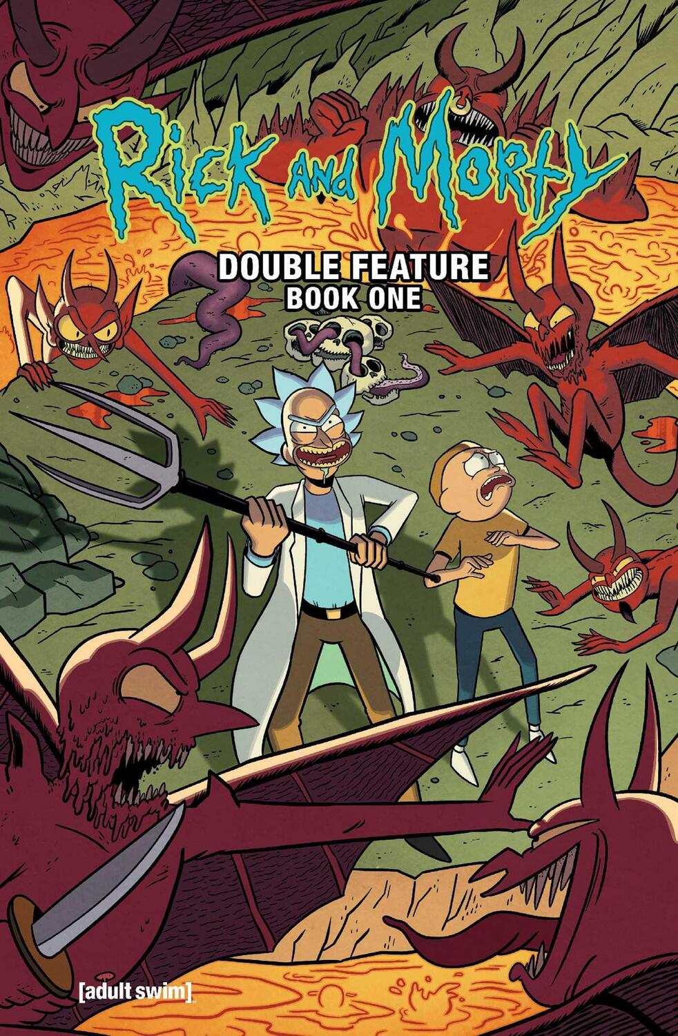 Cover: 9781637152041 | Rick and Morty: Deluxe Double Feature Vol. 1 | Ryan Ferrier (u. a.)
