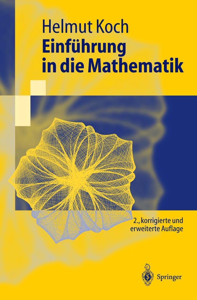 Einführung in die Mathematik - Koch, Helmut