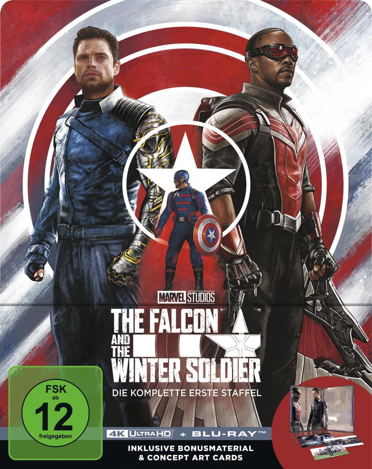 Cover: 4061229411172 | The Falcon and the Winter Soldier - Staffel 1 UHD BD (Lim. Steelbook)
