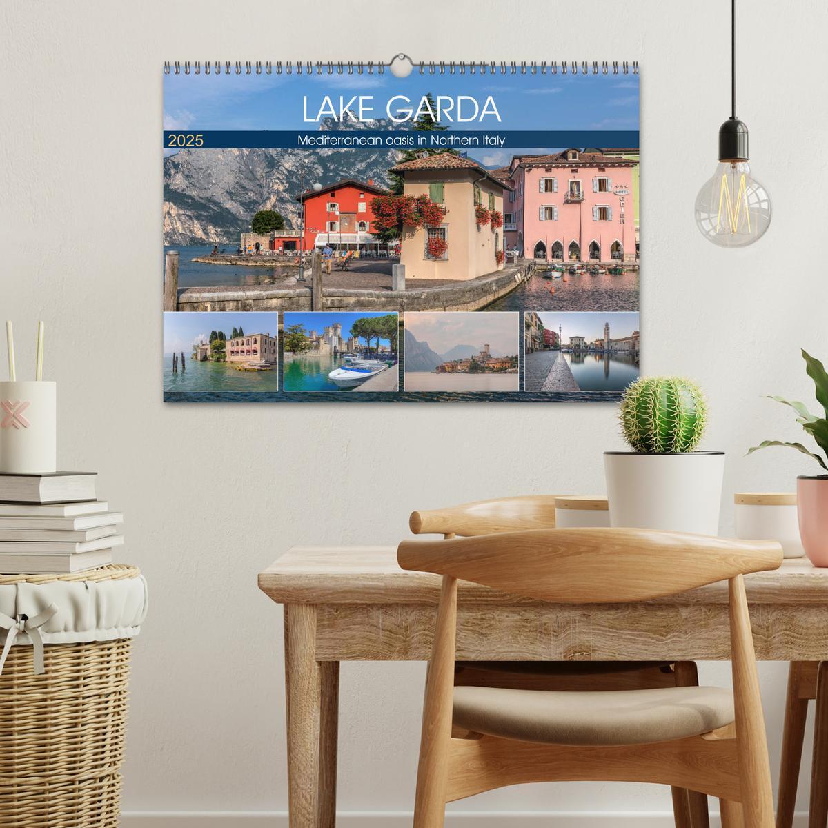 Bild: 9781325944606 | Lake Garda Mediterranean oasis in Northern Italy (Wall Calendar...