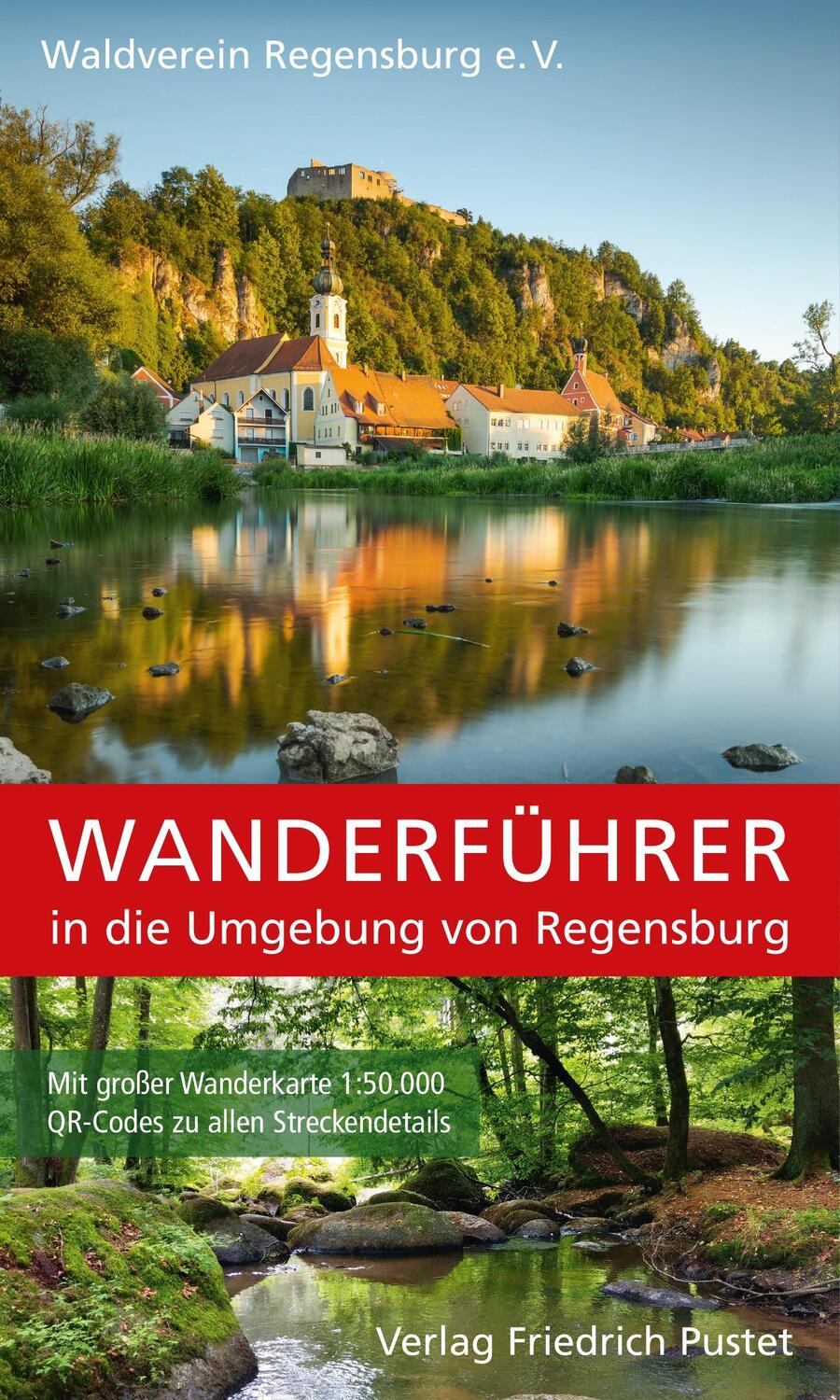 Cover: 9783791734101 | Wanderführer in die Umgebung von Regensburg | V. | Taschenbuch | 2023