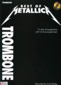 Cover: 9781603781169 | Best of Metallica for Trombone: 12 Solo Arrangements with Online...