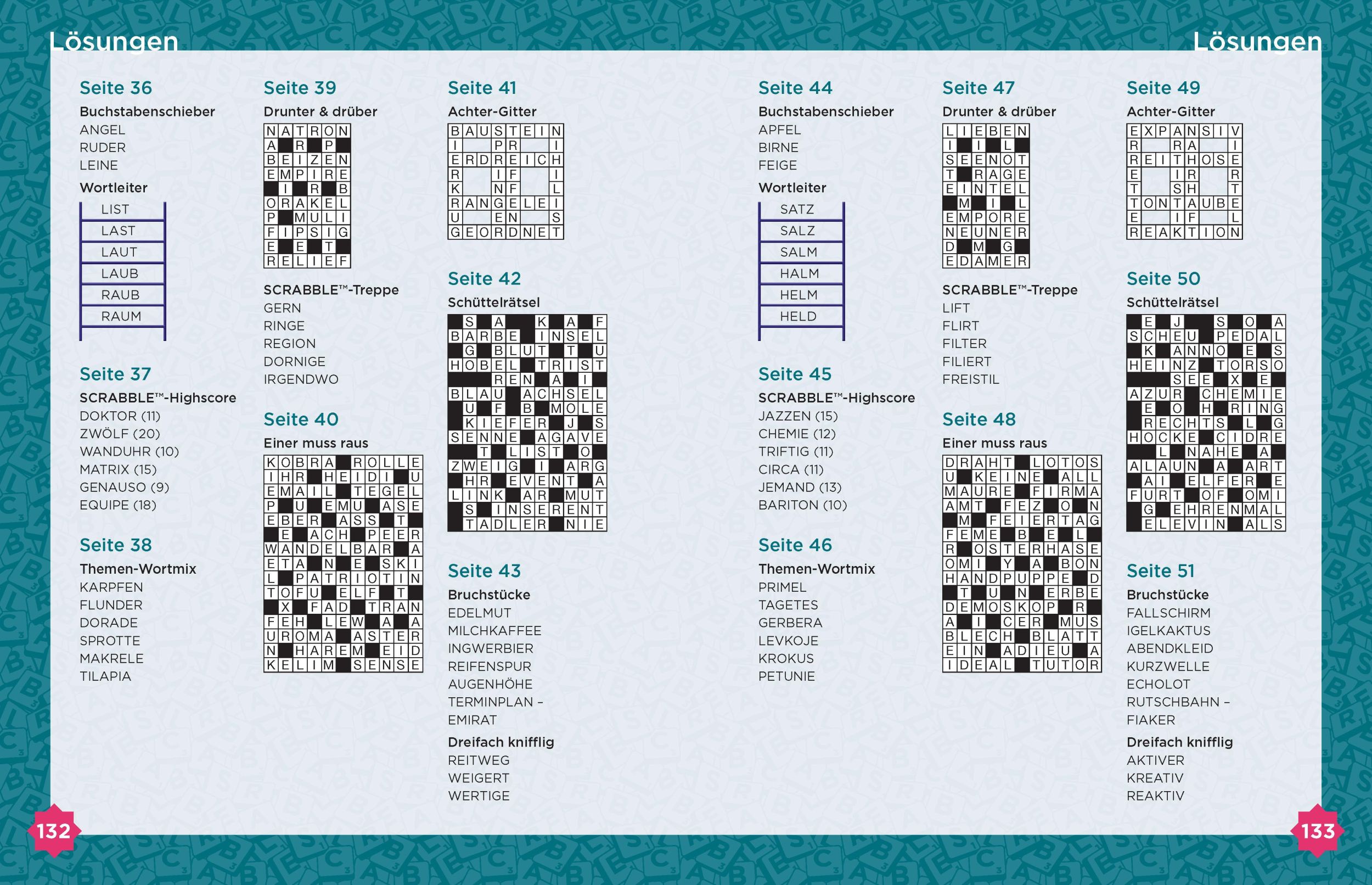 Bild: 9783625196020 | Scrabble(TM)-Rätselbuch | Taschenbuch | 144 S. | Deutsch | 2024