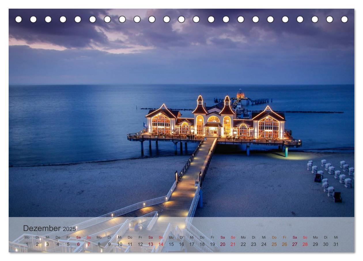 Bild: 9783435502158 | Insel Rügen und Hiddensee (Tischkalender 2025 DIN A5 quer),...