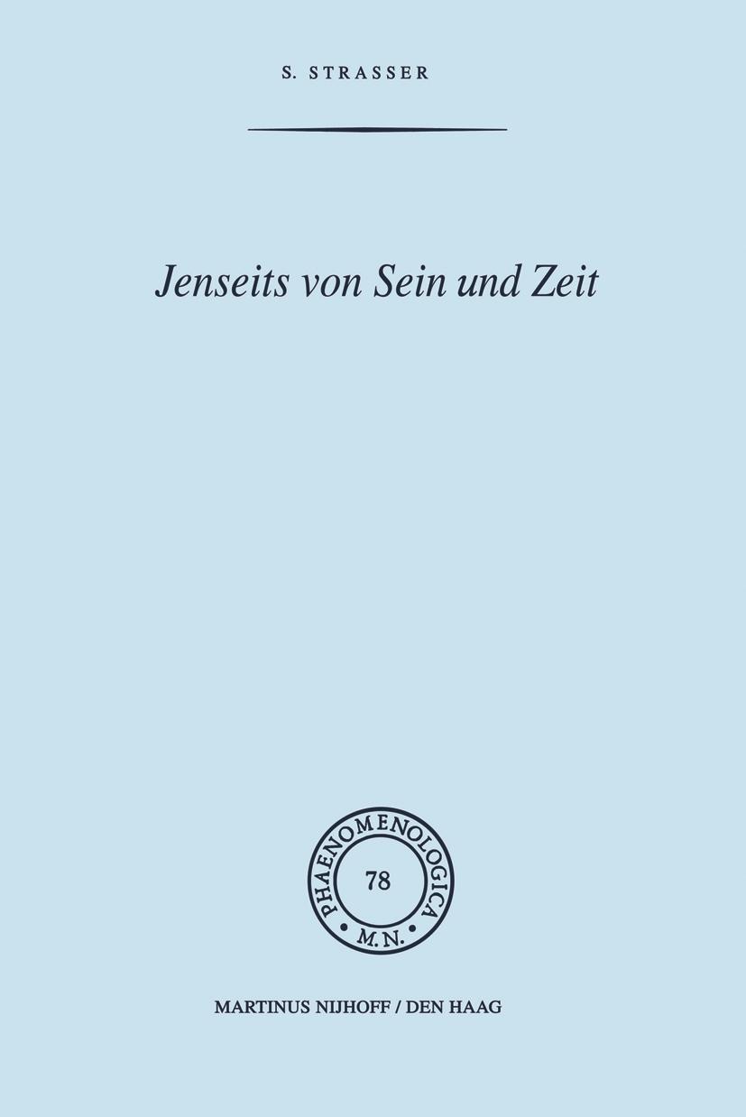 Cover: 9789024720682 | Jenseits von Sein und Zeit | Stephan Strasser | Buch | xiv | Deutsch