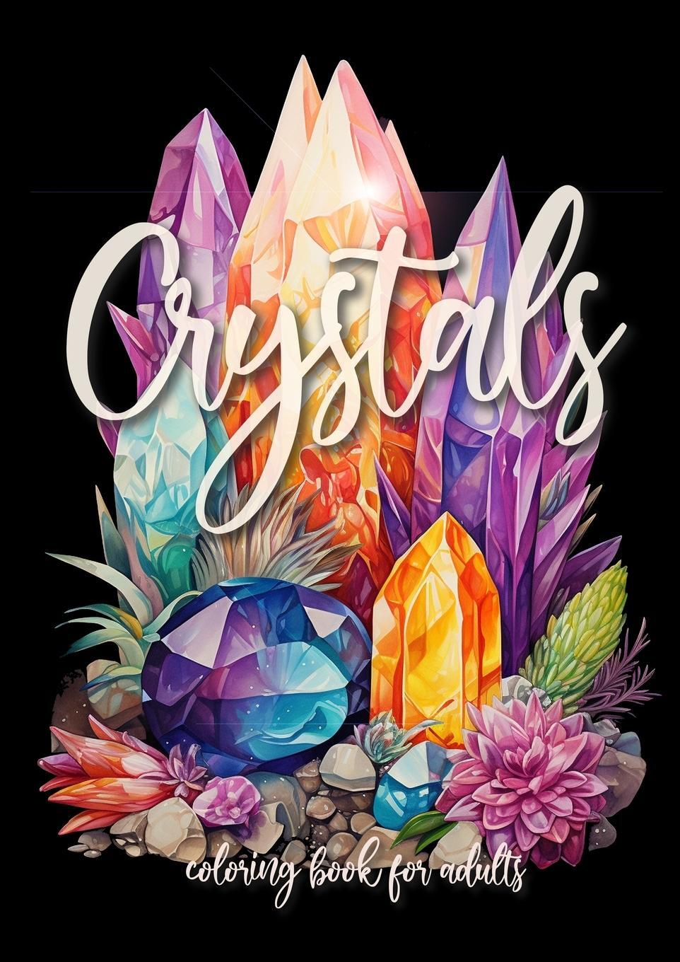 Cover: 9783758407109 | Crystals Coloring Book for Adults | Monsoon Publishing | Taschenbuch