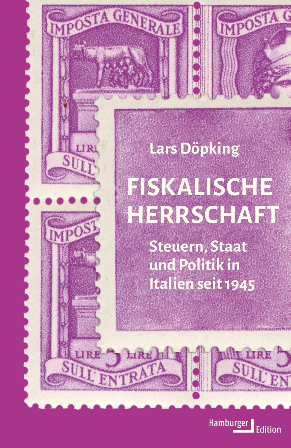 Cover: 9783868543711 | Fiskalische Herrschaft | Lars Döpking | Buch | Hamburger Edition