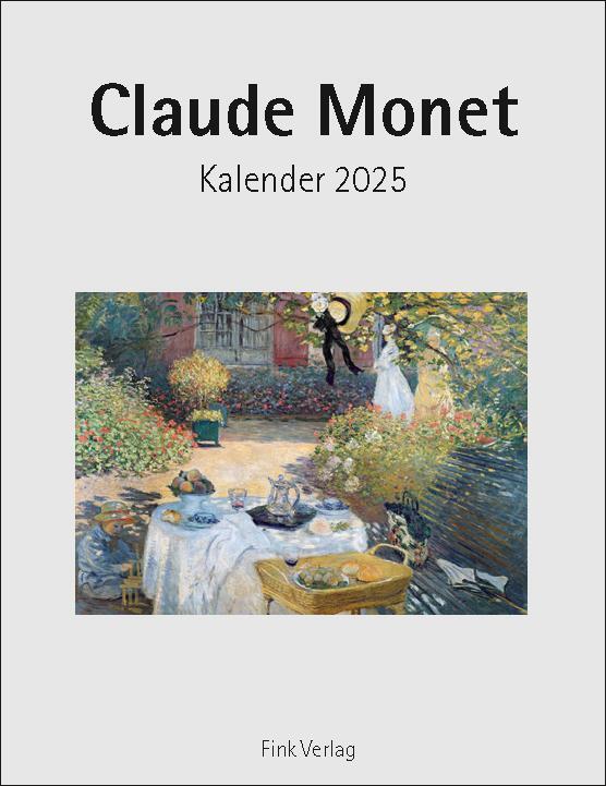 Cover: 9783771720186 | Claude Monet 2025 | Kunst-Einsteckkalender | Kalender | 12 S. | 2025