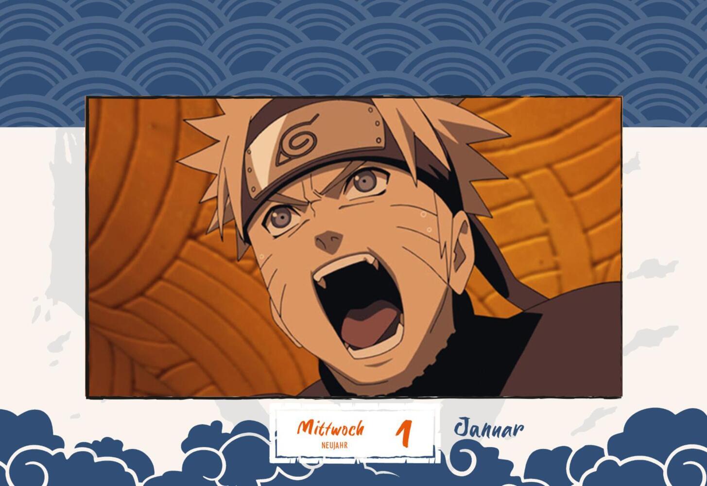 Bild: 9783830321859 | Naruto Shippuden 2025 Mitmachkalender für jeden Tag | Kishimoto | 2025