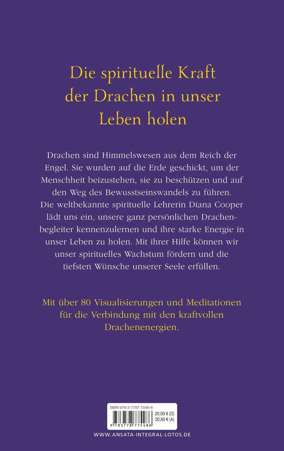 Bild: 9783778775486 | Weise Drachen | Diana Cooper | Buch | Deutsch | 2019 | Ansata