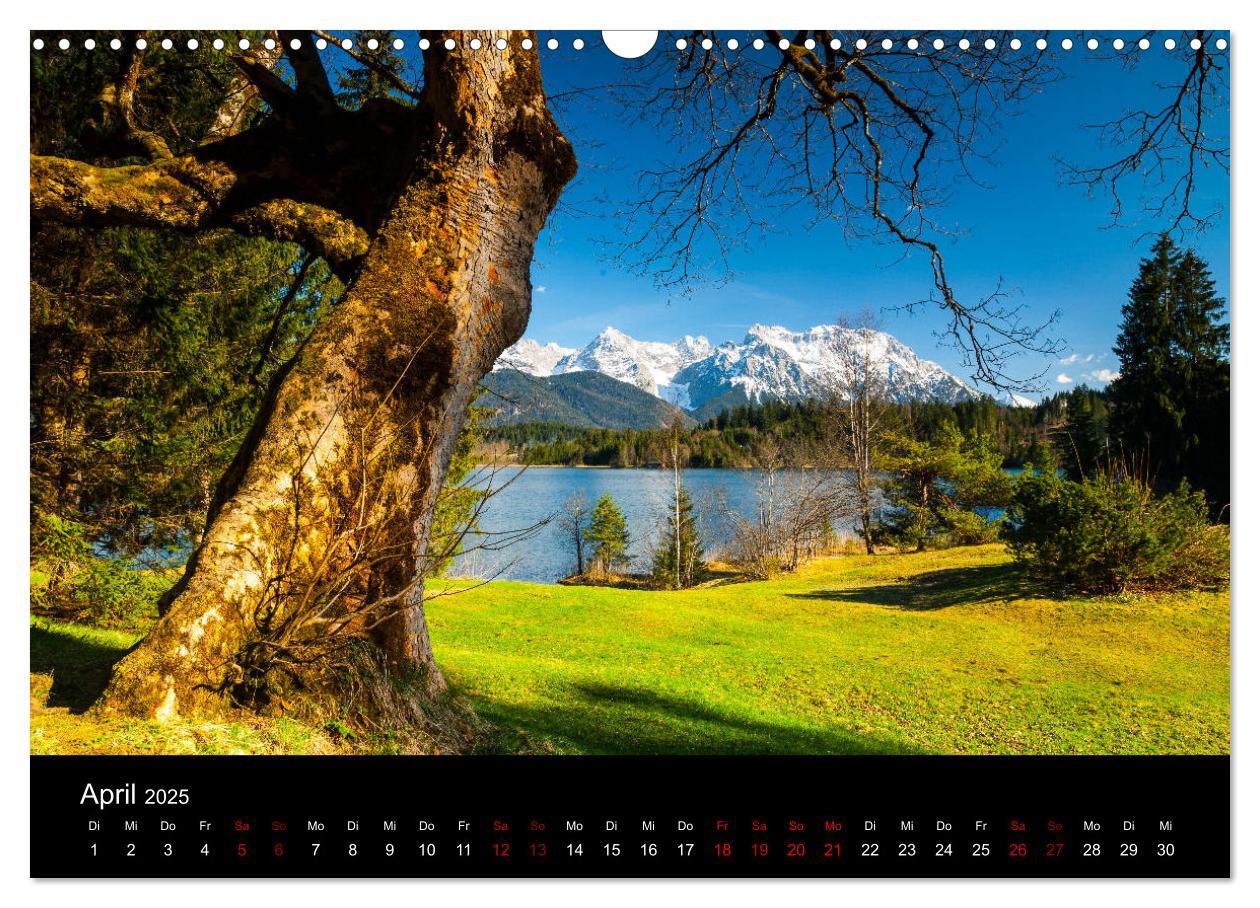 Bild: 9783435455591 | Bayerische Landschaften (Wandkalender 2025 DIN A3 quer), CALVENDO...