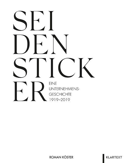 Cover: 9783837521092 | Seidensticker | Eine Unternehmensgeschichte 1919-2019 | Roman Köster
