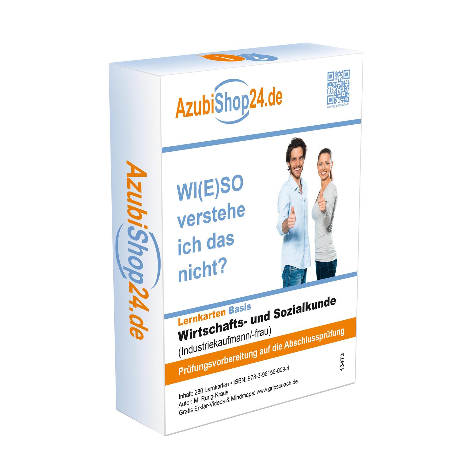 Cover: 9783961590094 | AzubiShop24.de Lernkarten Wiso Prüfungsvorbereitung Prüfungswissen...