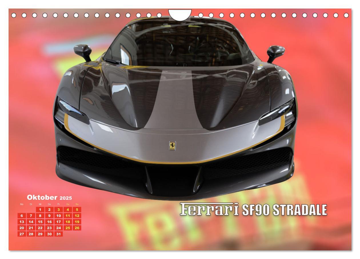 Bild: 9783383851698 | Ferrari - Synonym für Motorsport (Wandkalender 2025 DIN A4 quer),...