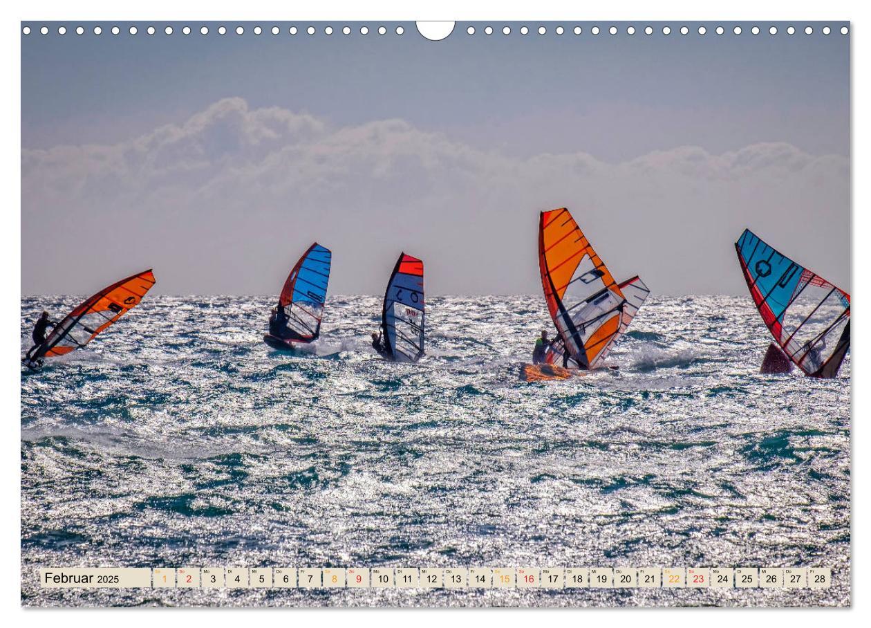 Bild: 9783435272242 | Windsurfing - extrem cool (Wandkalender 2025 DIN A3 quer), CALVENDO...