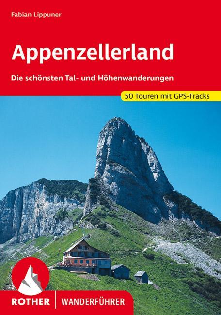 Cover: 9783763340866 | Appenzellerland | Fabian Lippuner | Taschenbuch | Rother Wanderführer