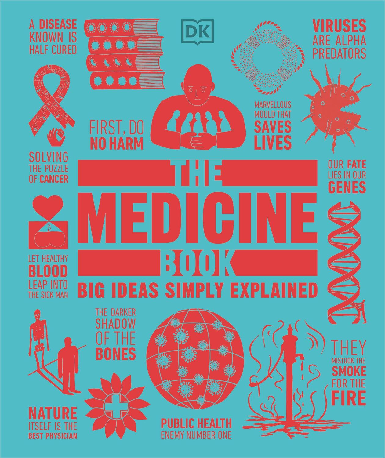 Cover: 9780241471258 | The Medicine Book | Big Ideas Simply Explained | Steve Parker | Buch