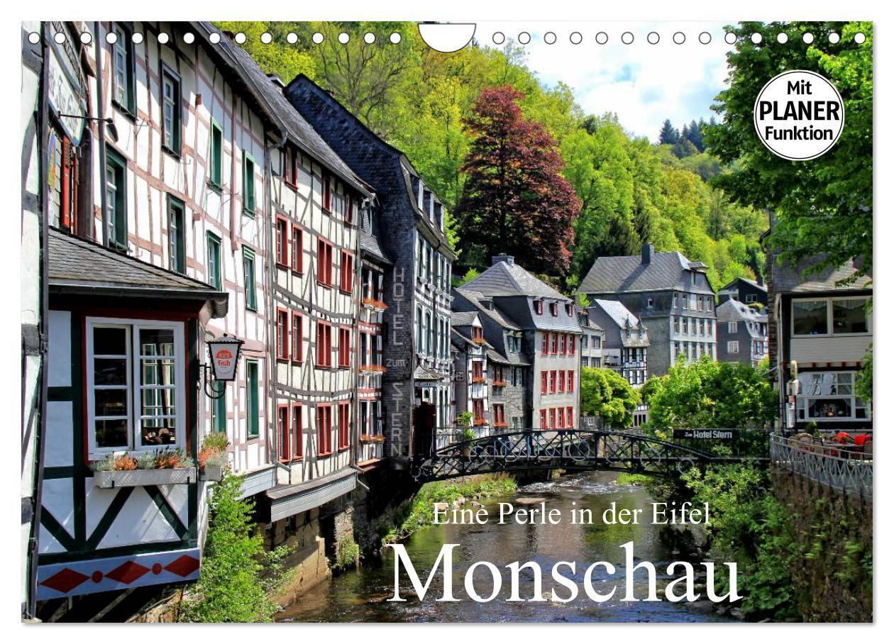 Cover: 9783435543090 | Eine Perle in der Eifel - Monschau (Wandkalender 2025 DIN A4 quer),...