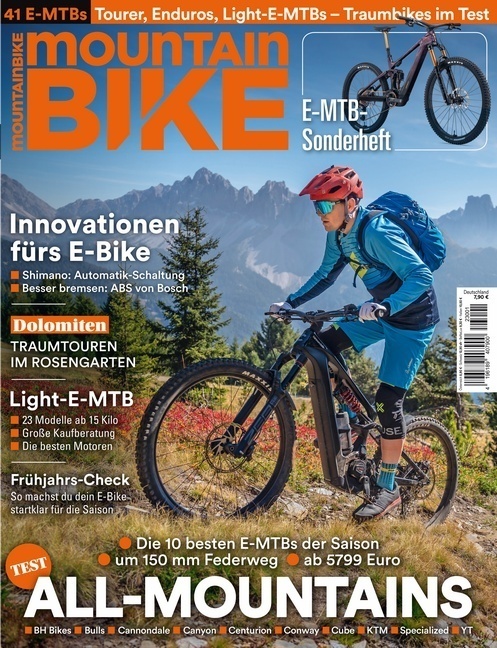 Cover: 9783613321205 | mountainBIKE - E-Mountainbike 01/2023 | All-Mountains | Taschenbuch