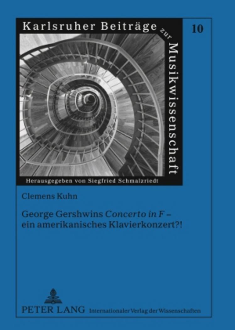 Cover: 9783631590614 | George Gershwins «Concerto in F» ¿ ein amerikanisches Klavierkonzert?!