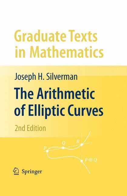 Cover: 9780387094939 | The Arithmetic of Elliptic Curves | Joseph H. Silverman | Buch | XX