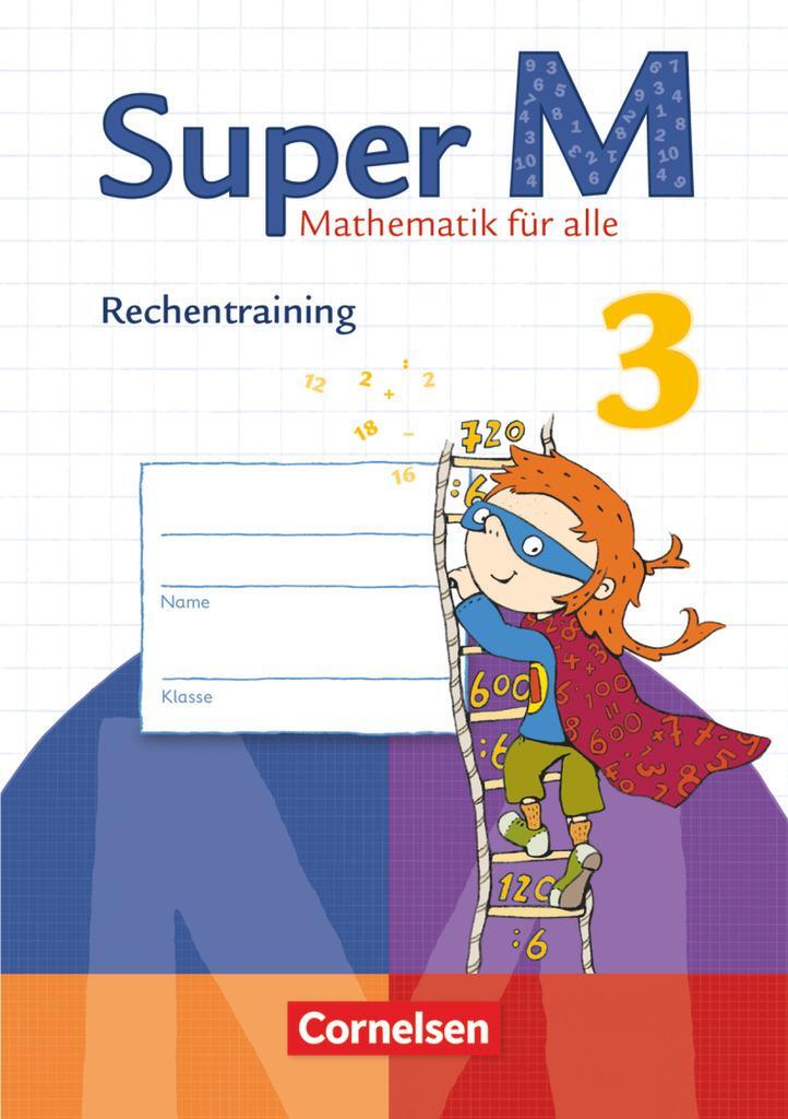 Cover: 9783060831678 | Super M 3. Schuljahr. Rechentraining. Arbeitsheft | Brigitte Steinau