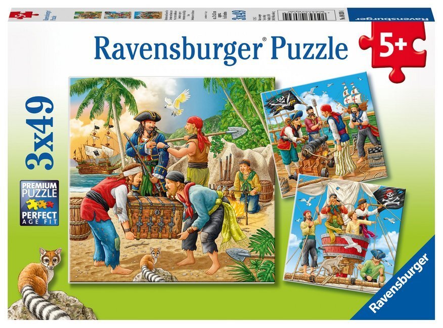 Cover: 4005556080304 | Ravensburger Kinderpuzzle - 08030 Abenteuer auf hoher See - Puzzle...