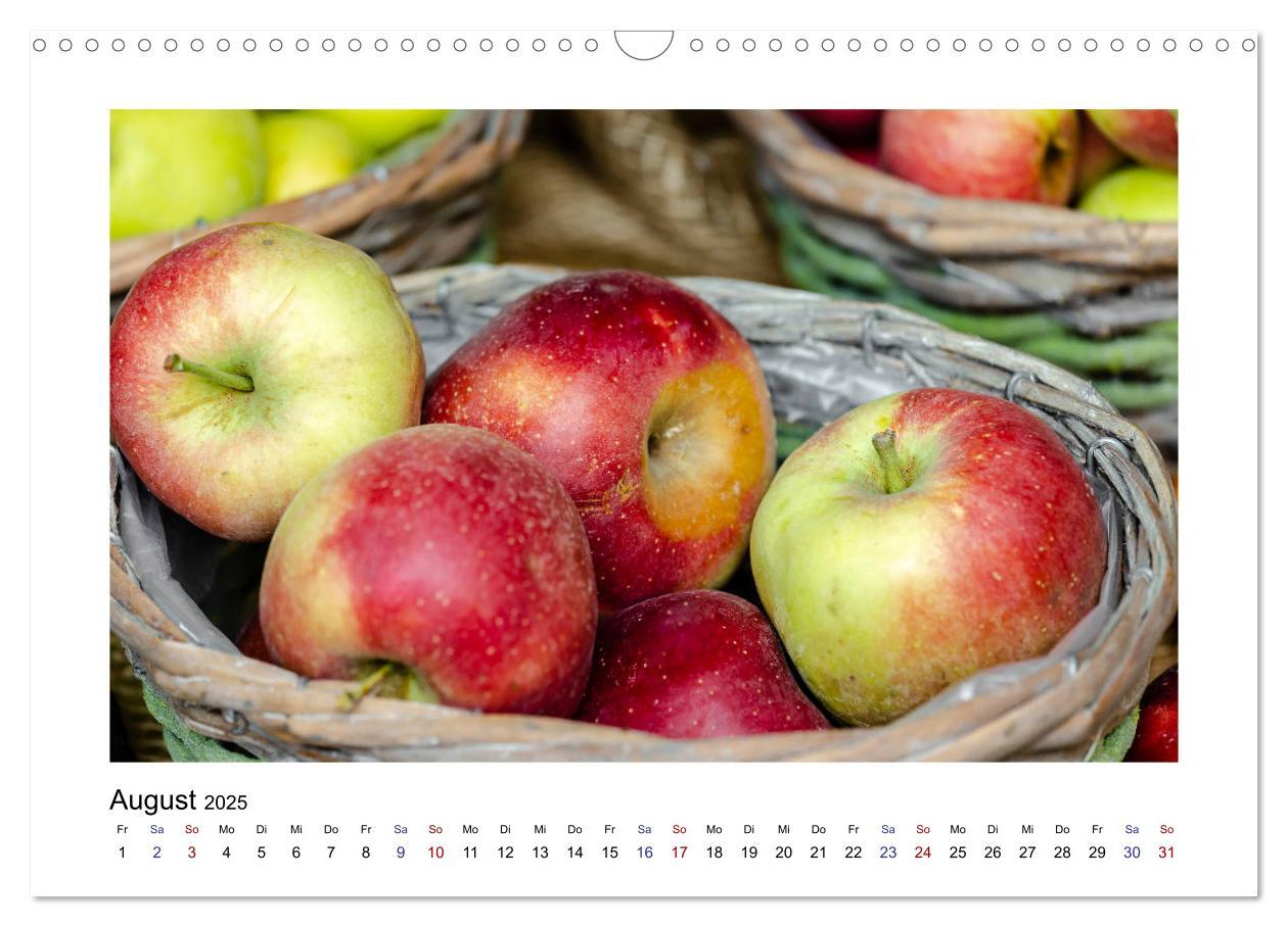 Bild: 9783435132515 | Wochenmarkt - Genussvoll Einkaufen (Wandkalender 2025 DIN A3 quer),...