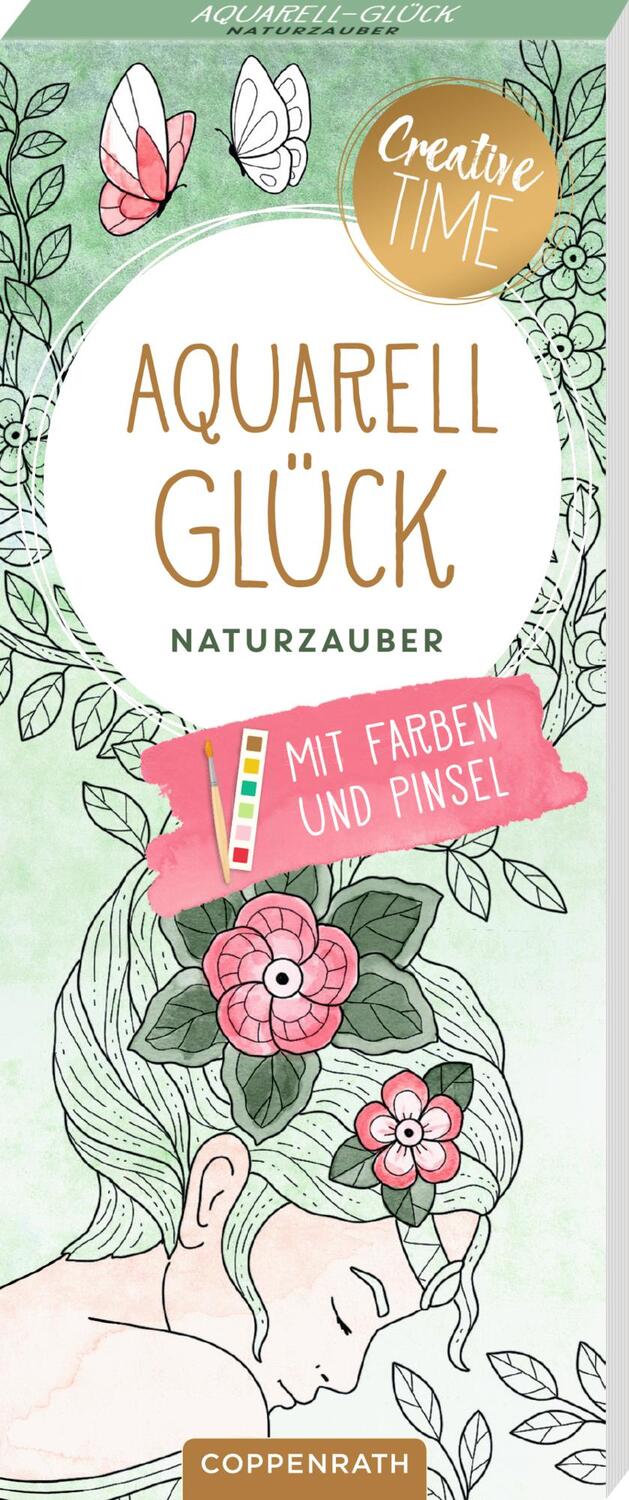 Cover: 4050003953670 | Aquarell-Glück | Naturzauber | Buch | 40 S. | Deutsch | 2023